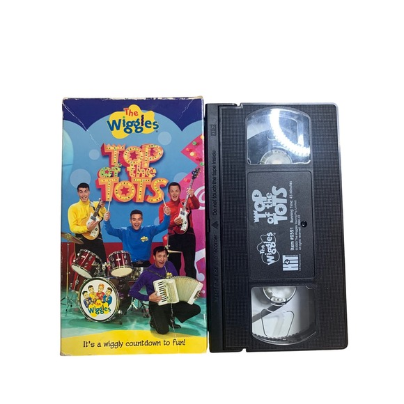 The Wiggles VHS Tape Bundle wiggle bay and  top of‎ the tots movie - Picture 4 of 4
